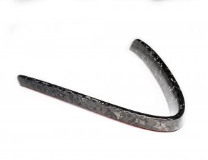 Alfa Romeo Giulia Front V Shield Grill Frame - Carbon Fiber - Forged Carbon - Feroce Carbon